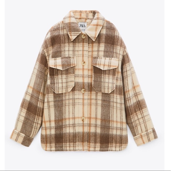 Zara plaid overshirt - Picture 13 of 16